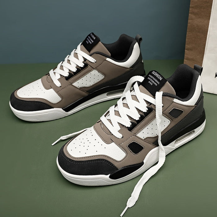 Herrens Luftkuddar Sneakers – Andningsbara Chunky Sneakers för Streetwear och Daglig Promenad