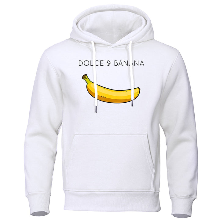 Herrens grafiska tryckhoodie – Bekväm, andningsbar, stilren, avslappnad, rolig, vardaglig streetwear