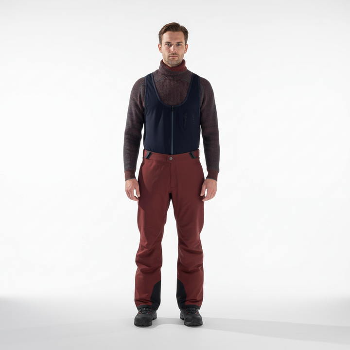 Herr Ribbad Turtleneck Tröja Raglan Långärmad Passform