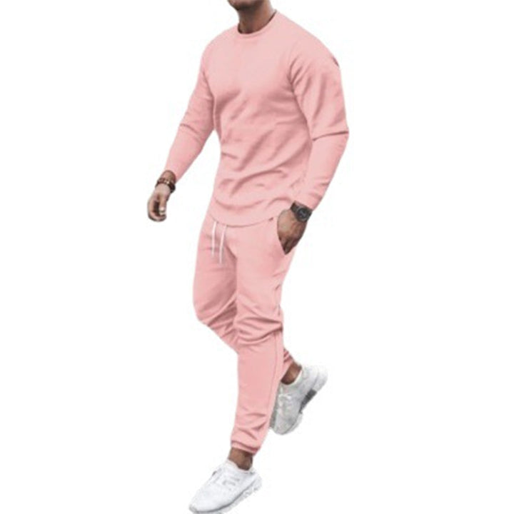Herrars hösttracksuit slim fit bekväm sportset avslappnad joggingoutfit