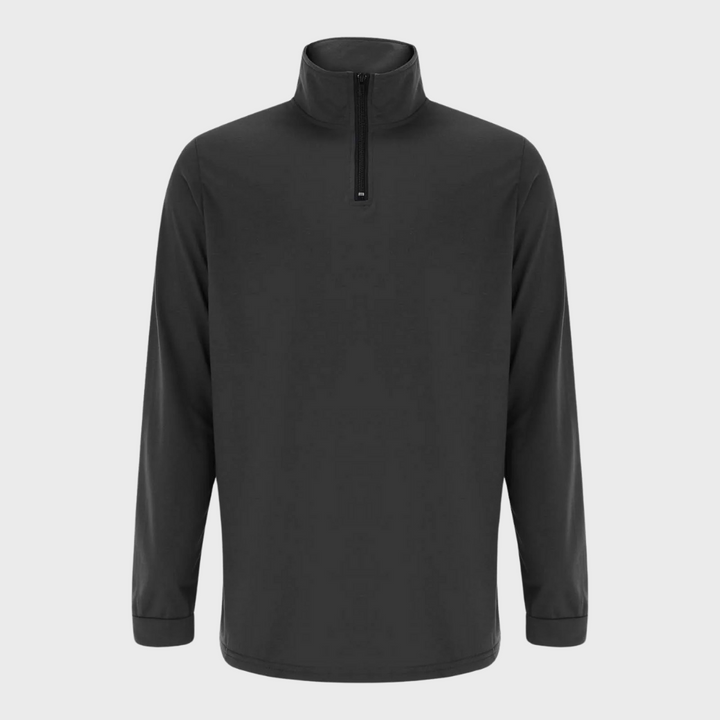 Herrarnas Quarter Zip Tröja med Ståkrage