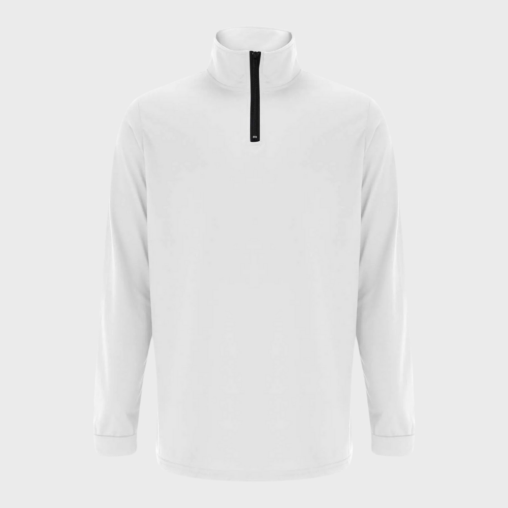 Herrarnas Quarter Zip Tröja med Ståkrage