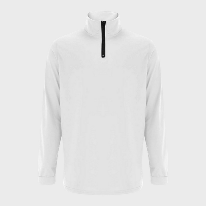 Herrarnas Quarter Zip Tröja med Ståkrage