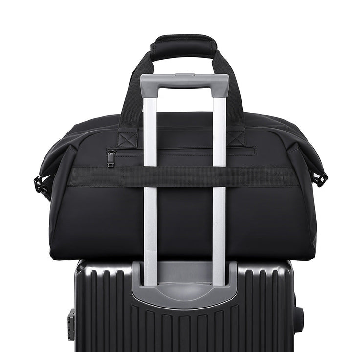 Mäns Minimalistiska Reseduffel Axelväska för Övernattning