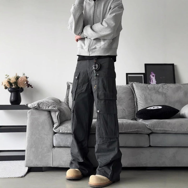 Herrars Multi Pocket Vida Ben Cargo Byxor