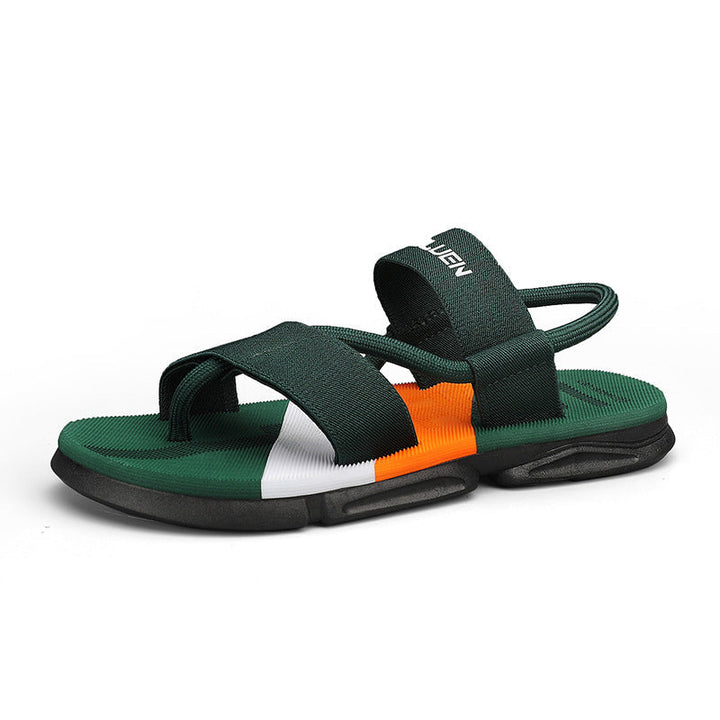 Herrsport Sandaler med Remmar Dämpade Halkfria Sommarsandaler
