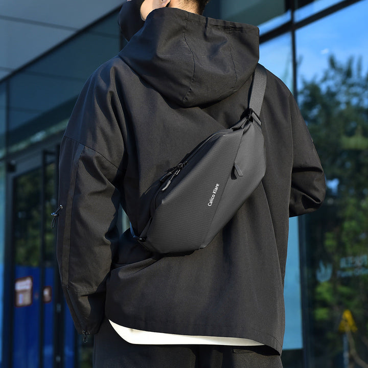 Herrars Vattentät Slingväska Lätt Urban Crossbody Resepack