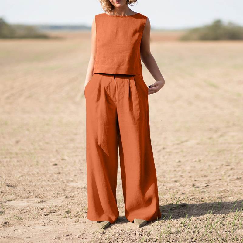 Kvinnors Tvådelade Outfit Set – Elegant Bekväm Stilig Mångsidig Skräddarsydd För Vardagsbruk