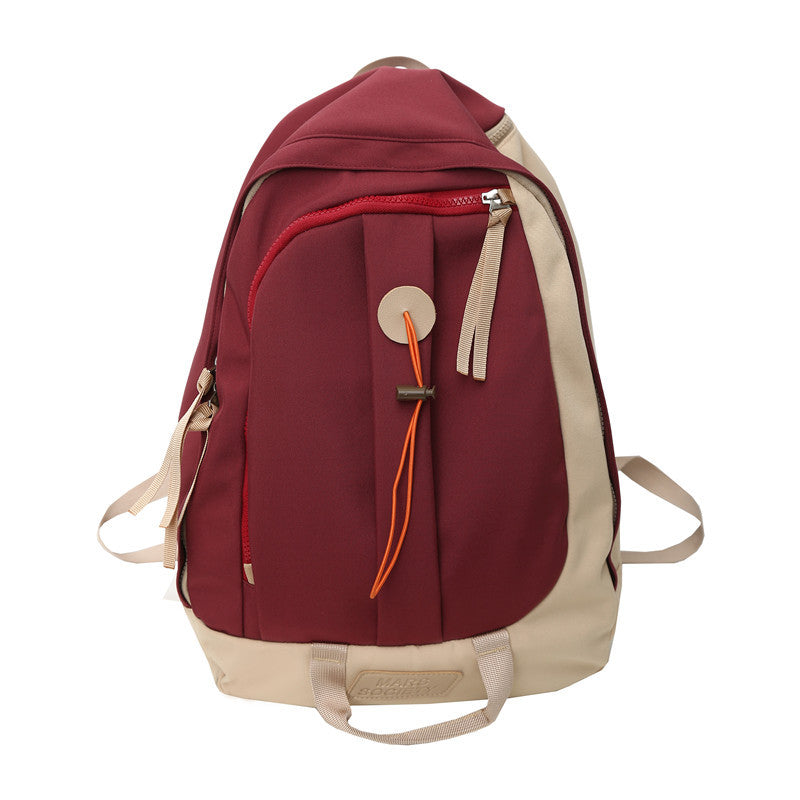 Kvinnors rymliga avslappnade rese-ryggsäck för vardagsbruk