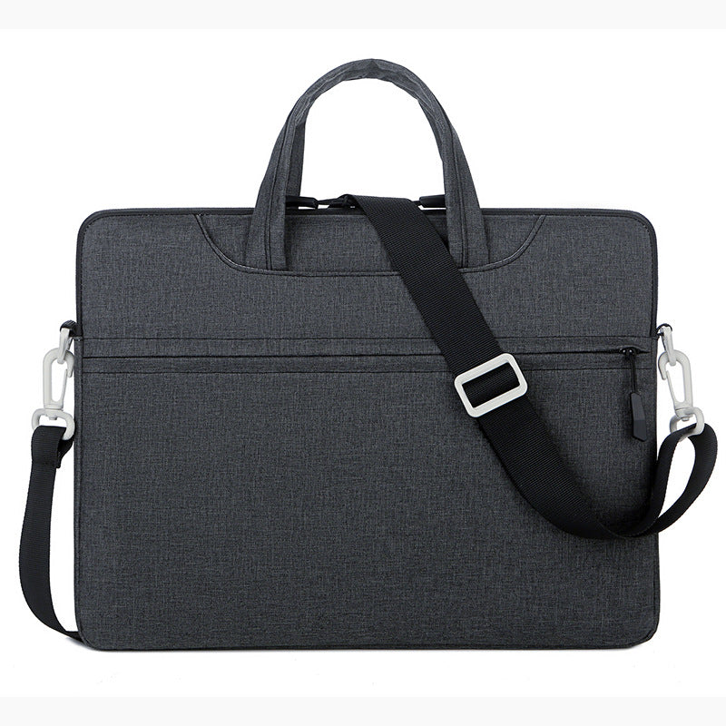 Mans Minimalistiska Laptop Sleeve Bärväska Resväska