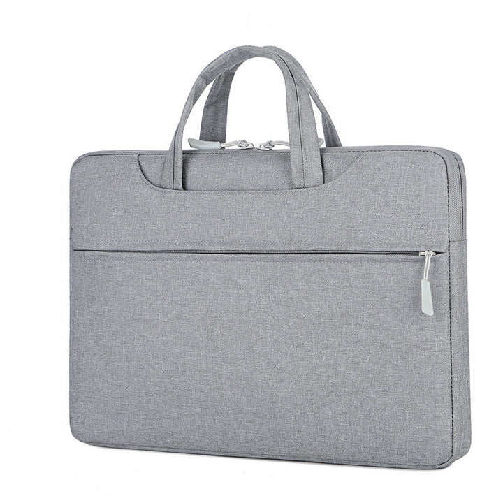 Mans Minimalistiska Laptop Sleeve Bärväska Resväska