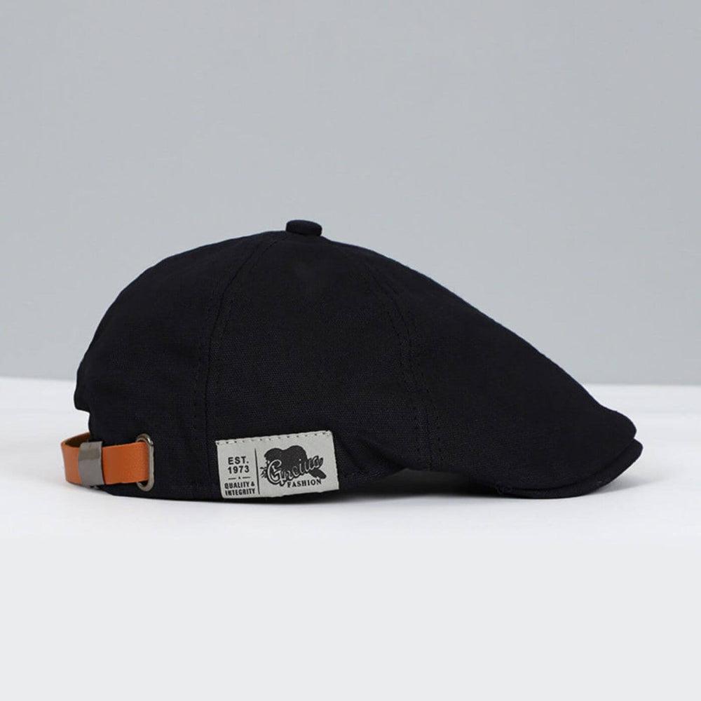 Herrens Bomullsflat Cap Klassisk Nyhetsboy Hatt