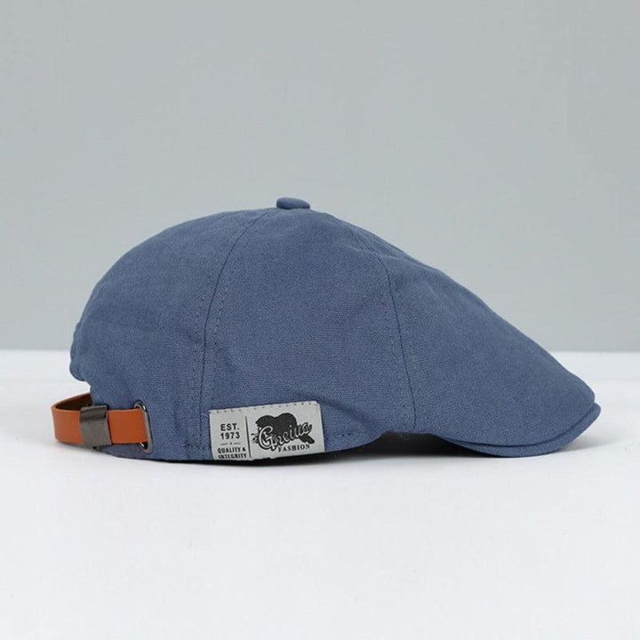 Herrens Bomullsflat Cap Klassisk Nyhetsboy Hatt