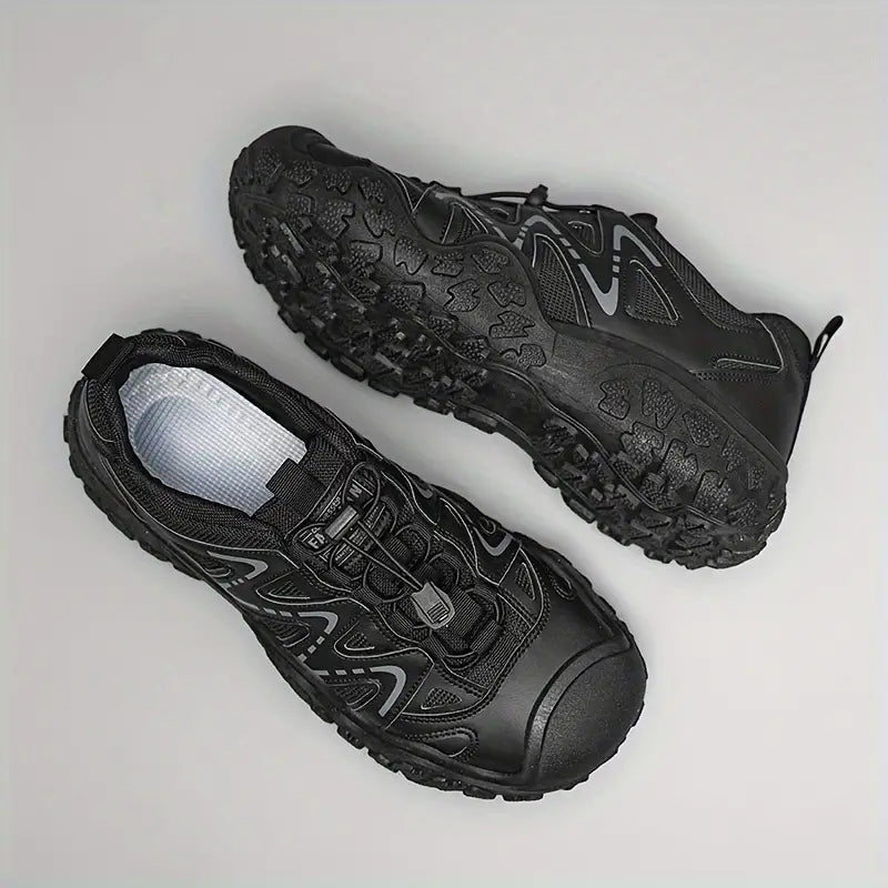 Herrarnas ortopediska chunky walking trainers andningsbara sommar komfort stödjande grepp sula sneakers