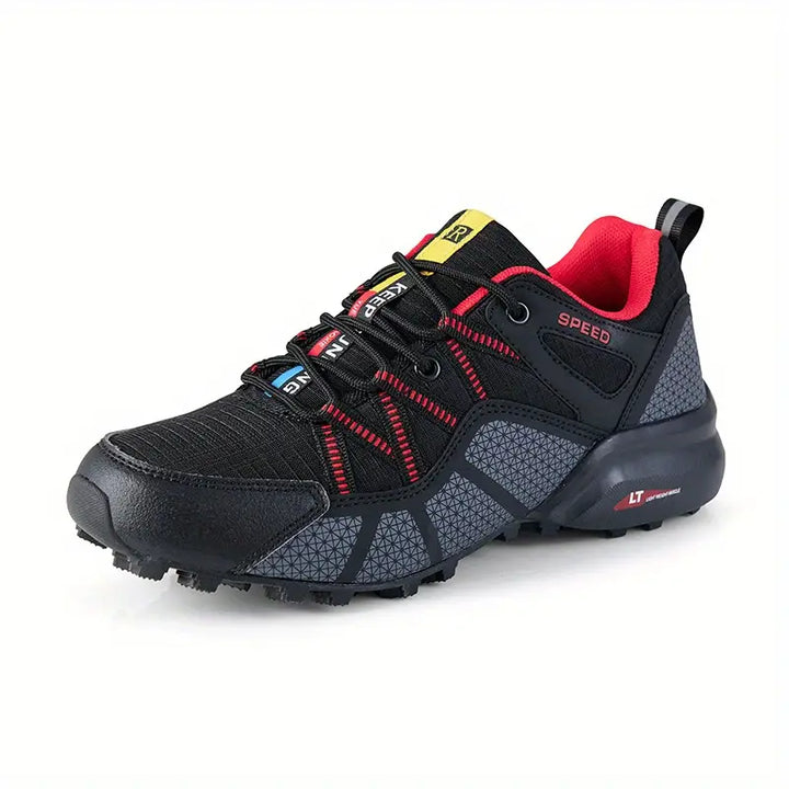 Herrarnas Trail Sneakers Robust Grepp Förstärkt Utomhusbyggnad