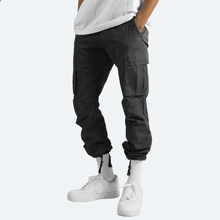 Herrarnas Cargo Byxor Multi Pocket Utility Utomhusbyxor