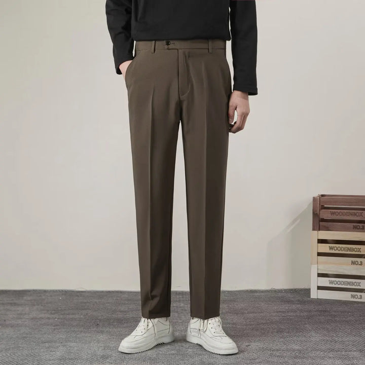 Herrers skräddarsydda formella byxor - Smart casual kontorsbyxor