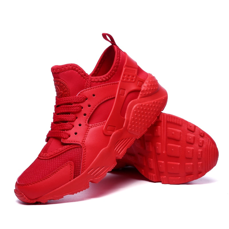 Herrens Chunky Sneakers Med Dämpad Sula Snörning Streetwear Bekväma Träningsskor