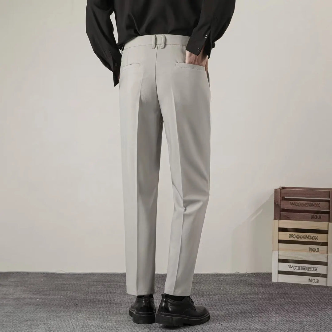 Herrers skräddarsydda formella byxor - Smart casual kontorsbyxor