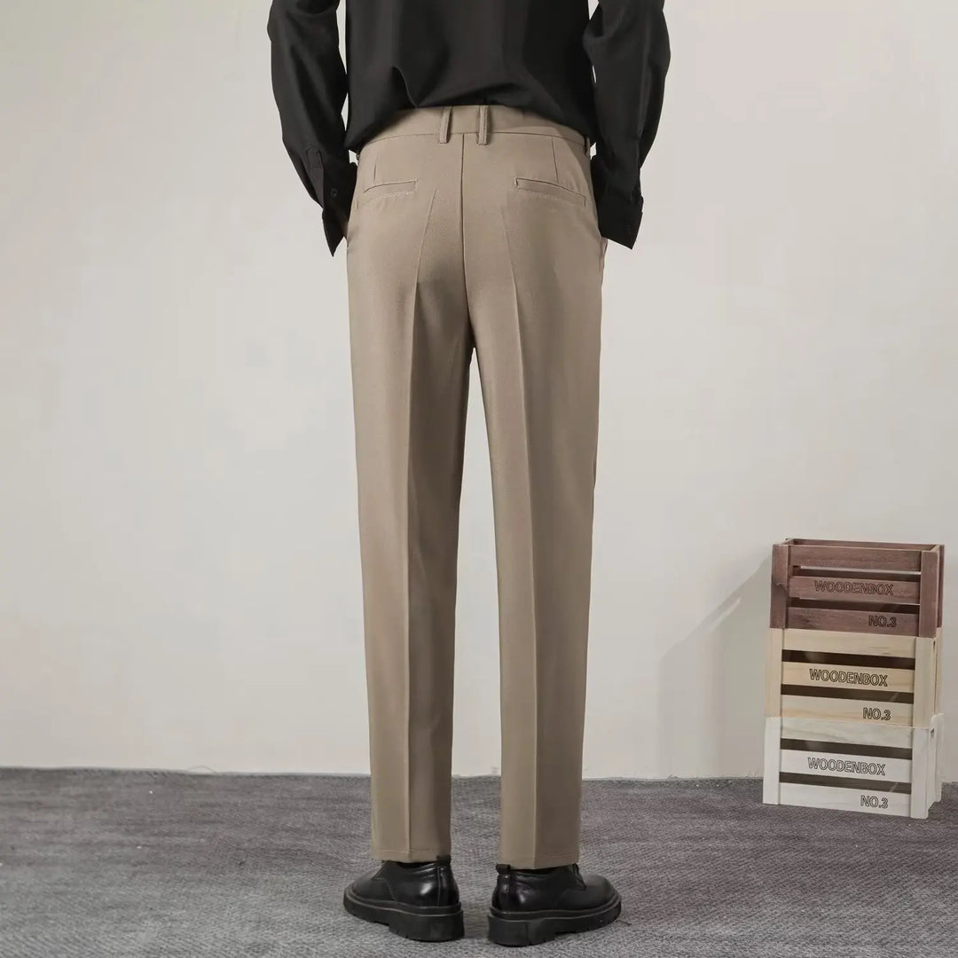 Herrers skräddarsydda formella byxor - Smart casual kontorsbyxor