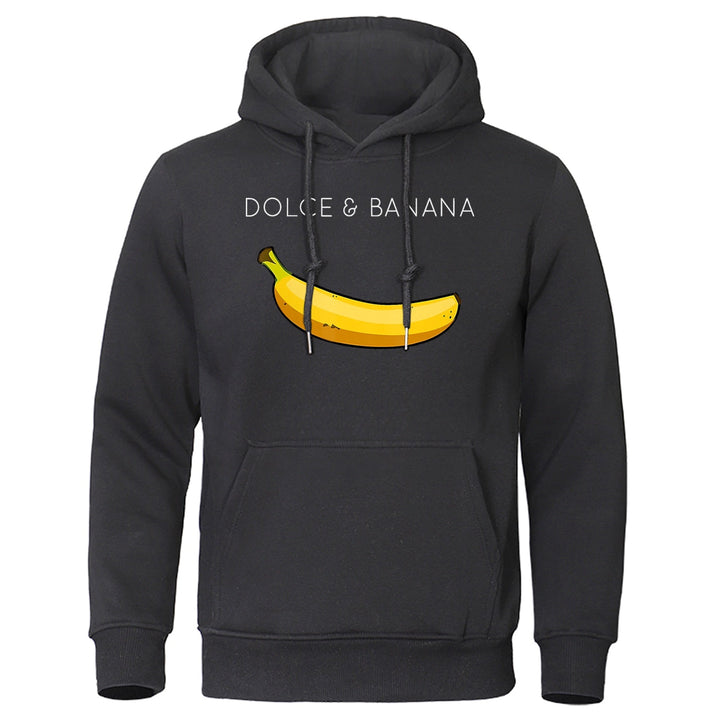 Herrens grafiska tryckhoodie – Bekväm, andningsbar, stilren, avslappnad, rolig, vardaglig streetwear