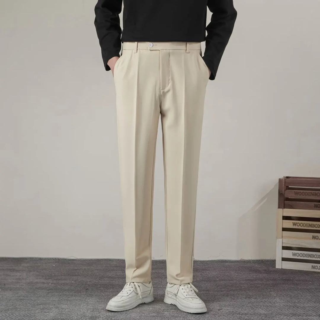Herrers skräddarsydda formella byxor - Smart casual kontorsbyxor