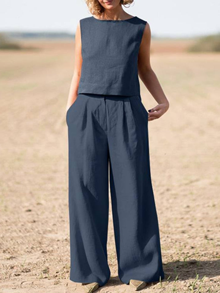 Kvinnors Tvådelade Outfit Set – Elegant Bekväm Stilig Mångsidig Skräddarsydd För Vardagsbruk