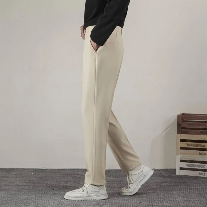 Herrers skräddarsydda formella byxor - Smart casual kontorsbyxor