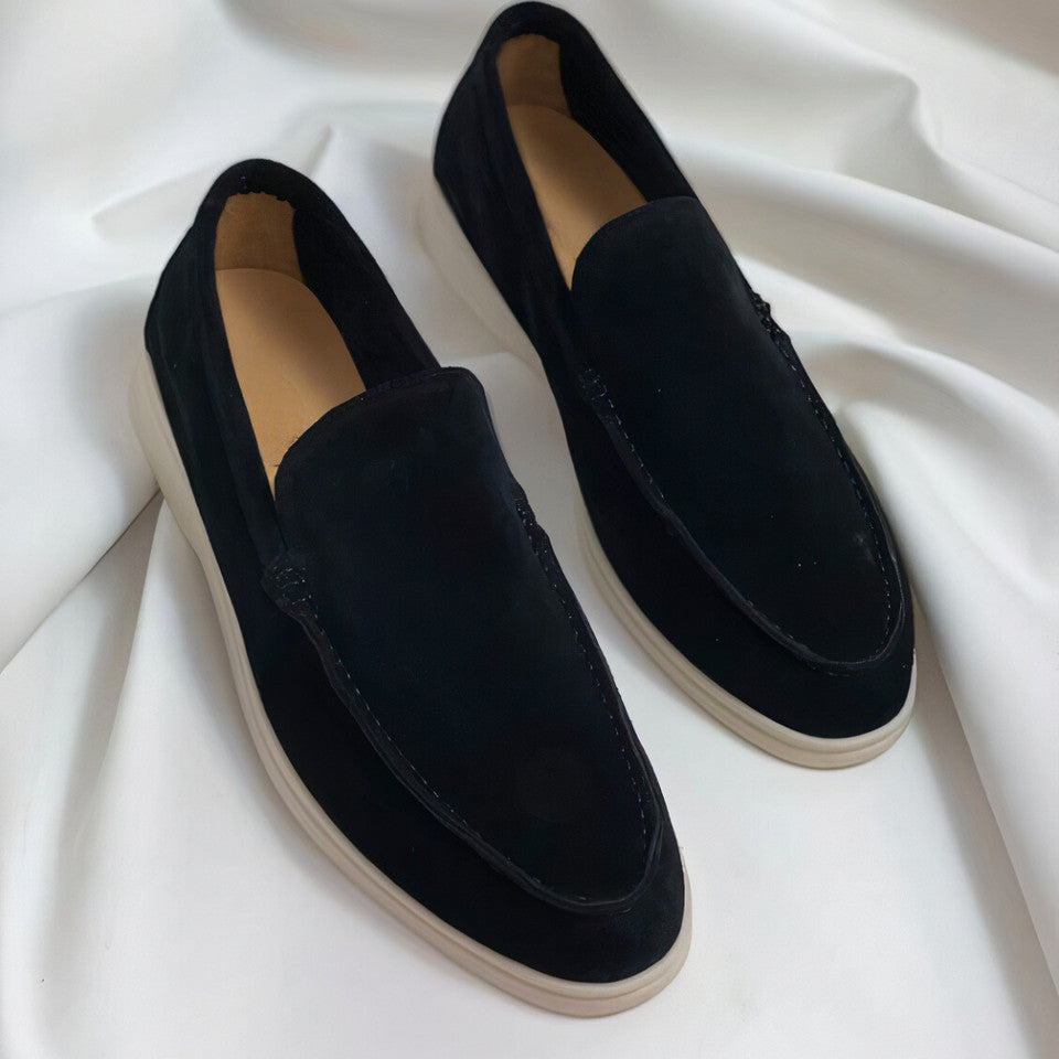 Herrars förfinade slip-on smart casual komfort loafers