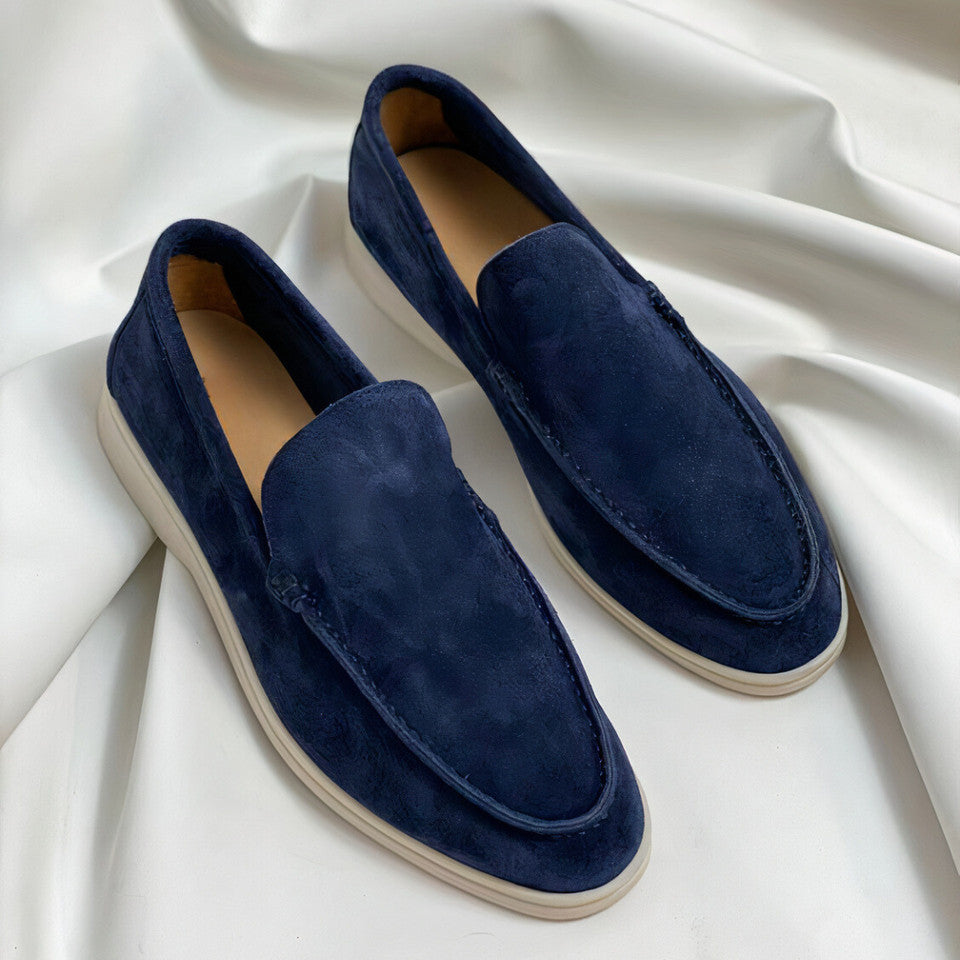 Herrars förfinade slip-on smart casual komfort loafers