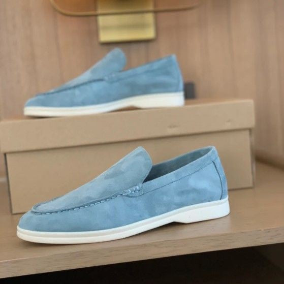 Herrars förfinade slip-on smart casual komfort loafers