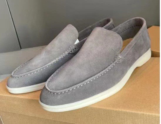 Herrars förfinade slip-on smart casual komfort loafers