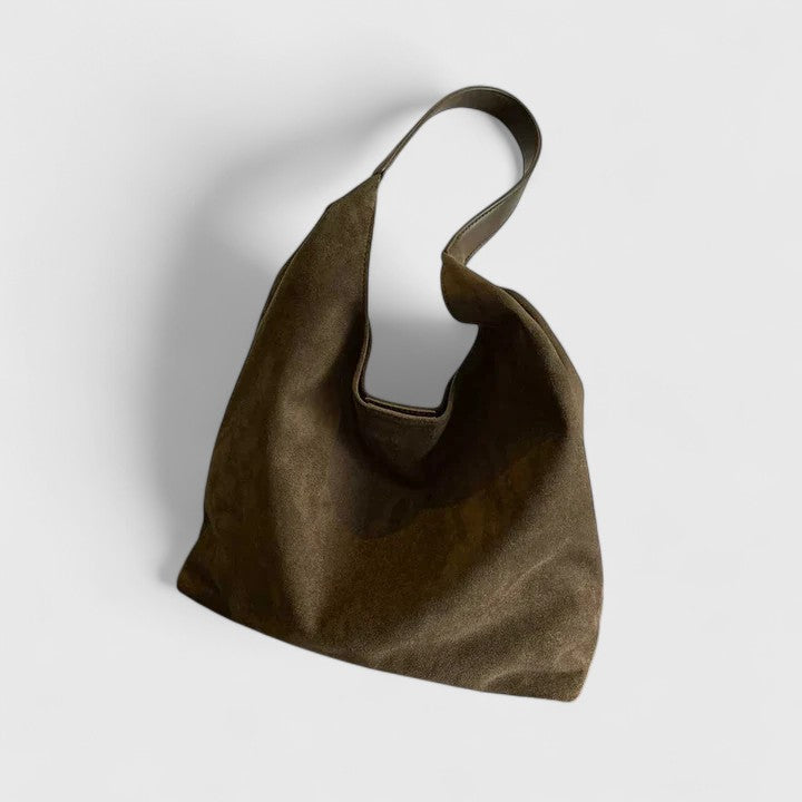 Kvinnors Slouchy Axelväska – Minimalistisk Hobo-stil för Varje Dag