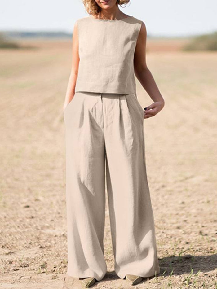 Kvinnors Tvådelade Outfit Set – Elegant Bekväm Stilig Mångsidig Skräddarsydd För Vardagsbruk
