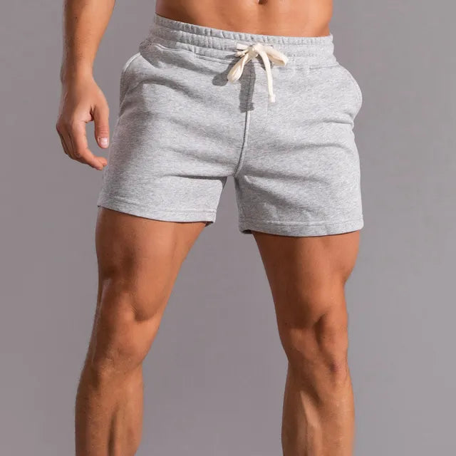 Herrars joggingshorts med dragsko och avslappnad passform samt praktiska fickor