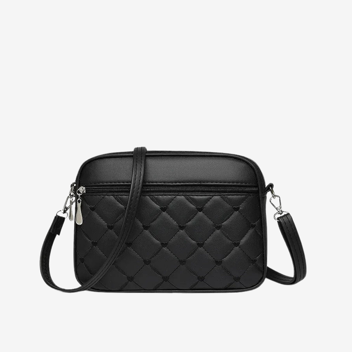 Kvinnors Kviltad Crossbody-väska – Kompakt Stil i Konstläder för Vardagsbruk i Staden