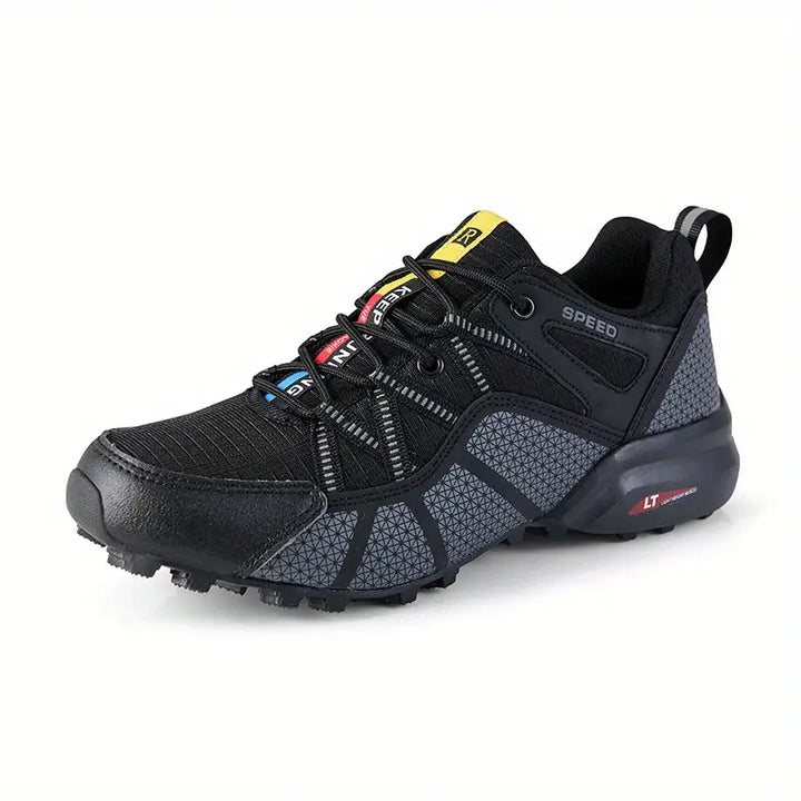 Herrarnas Trail Sneakers Robust Grepp Förstärkt Utomhusbyggnad