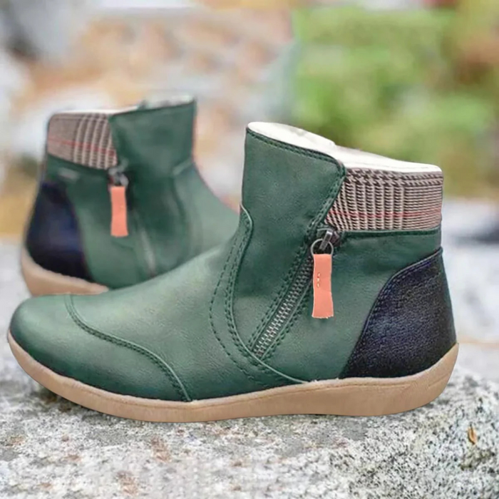 Dam Vattentäta Vinterboots med Dragkedja