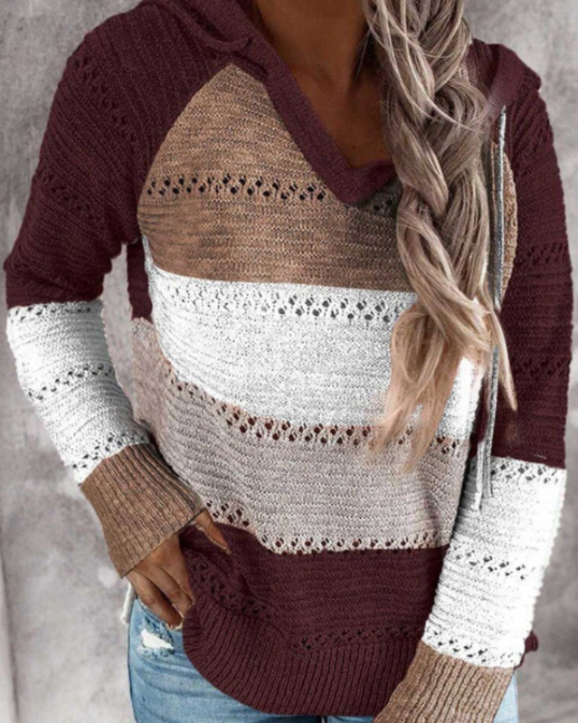 Dammode Hoodie – Stilig Bekväm Avslappnad Casual Vardaglig Modern Streetwear Sweatshirt