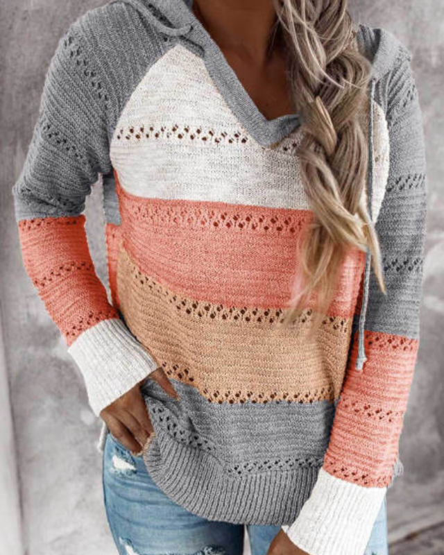 Dammode Hoodie – Stilig Bekväm Avslappnad Casual Vardaglig Modern Streetwear Sweatshirt