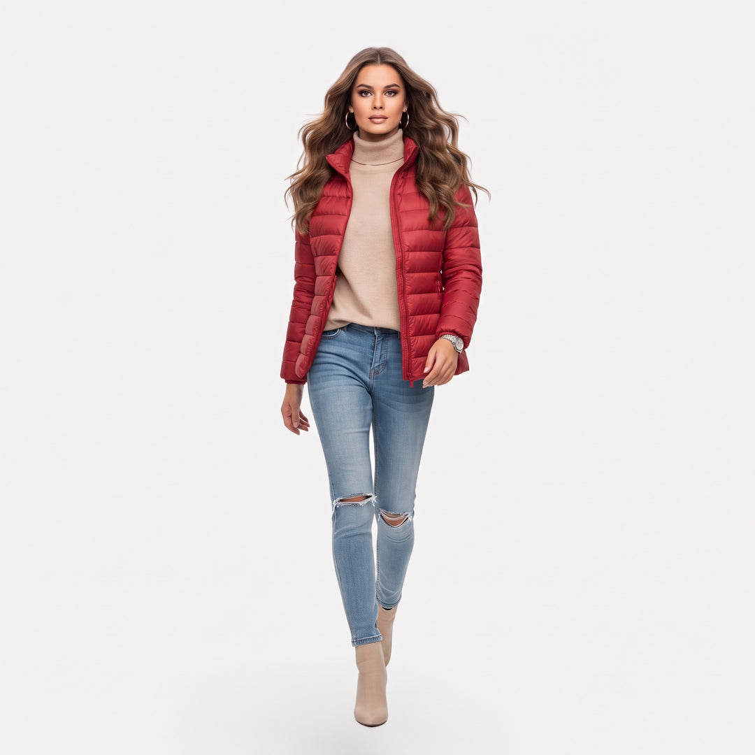 Valmonti | Damens lätta dunfyllda plus-size jacka
