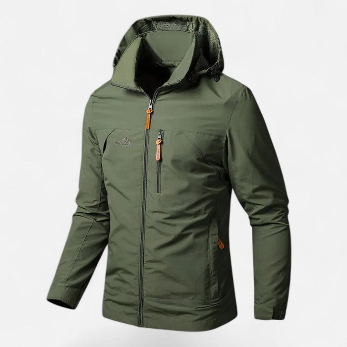 Valmonti | Herrens Hooded Loose-Fit Casual Jacka