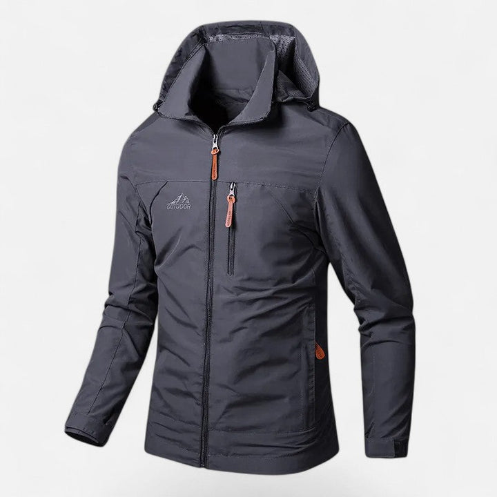 Valmonti | Herrens Hooded Loose-Fit Casual Jacka