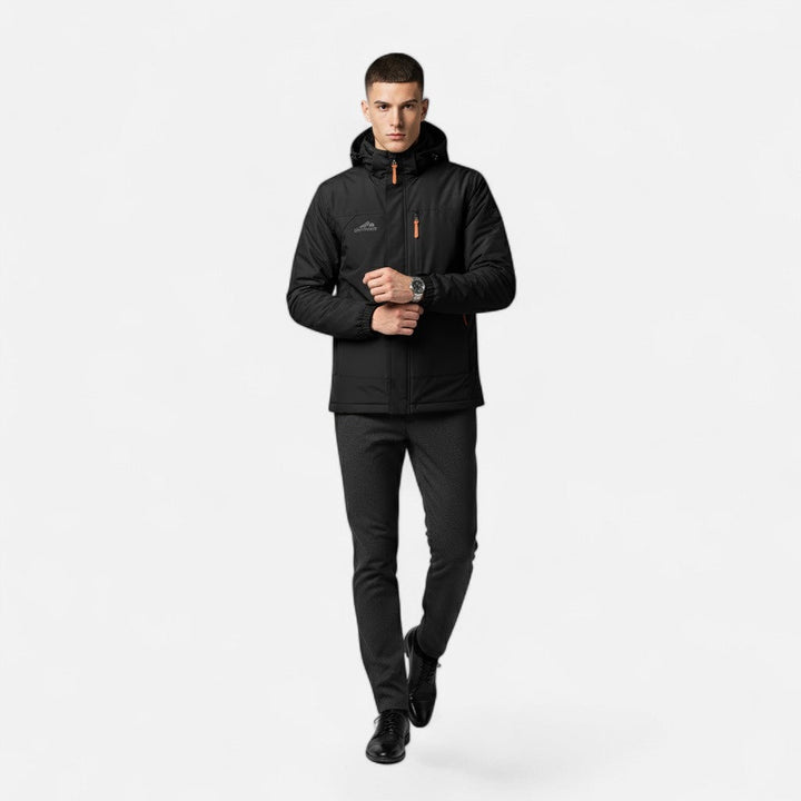 Valmonti | Herrens Hooded Loose-Fit Casual Jacka
