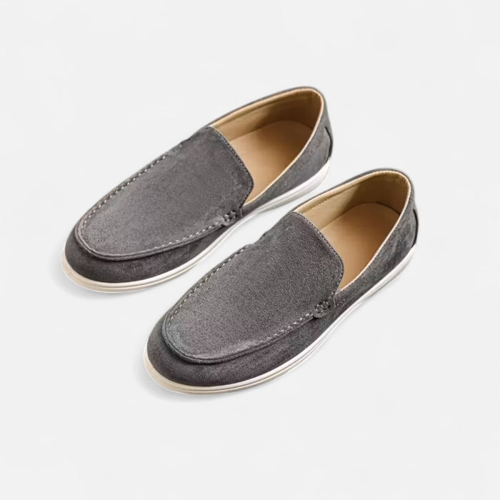 Valmonti | Herrens läderslip-on körskor