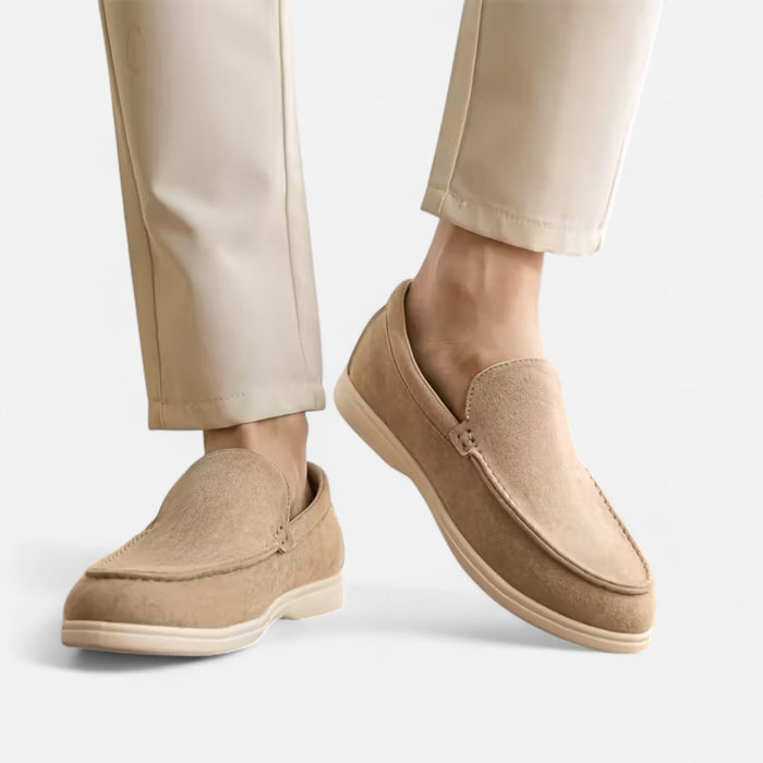 Valmonti | Herrens läderslip-on körskor