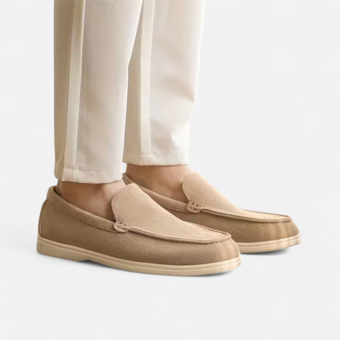 Valmonti | Herrens läderslip-on körskor