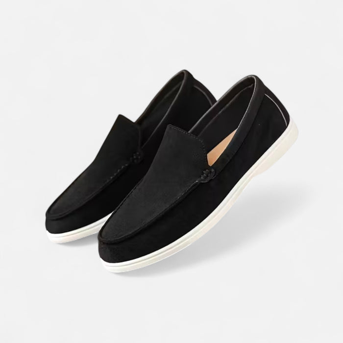 Valmonti | Herrens läderslip-on körskor