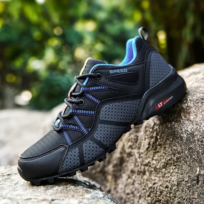 Herrarnas Trail Sneakers Robust Grepp Förstärkt Utomhusbyggnad