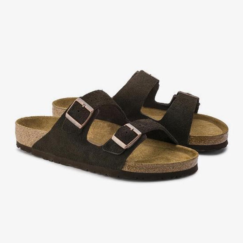 Unisex Ortopediska Kork Fotbädd Sandaler – Bekväm Stödjande Lätt Justerbar Avslappnad Vardagssko